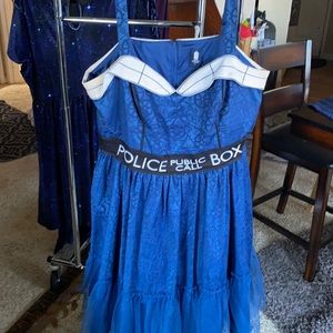 Doctor Who TARDIS prom dress
